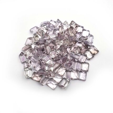 Natural Pink Lavender Amethyst Octagon Cut Loose Gemstone Lot 51Pcs 7*9 MM 116CT