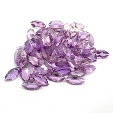 Natural Brazilian Amethyst Marquise Cut 6*12 MM 106 CT 72 PCS