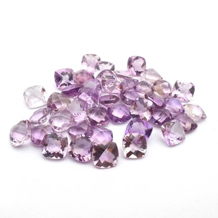 Natural Brazilian Amethyst Cushion Cut 11 MM 103 CT 22 PCS