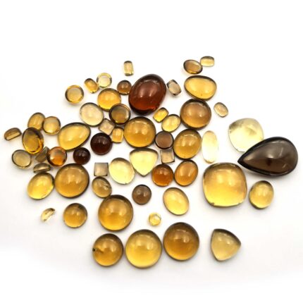 Natural Champagne Mix Shape Cabochon Gemstone Lot 28 Pcs 4*6-14*22 MM 126 CT