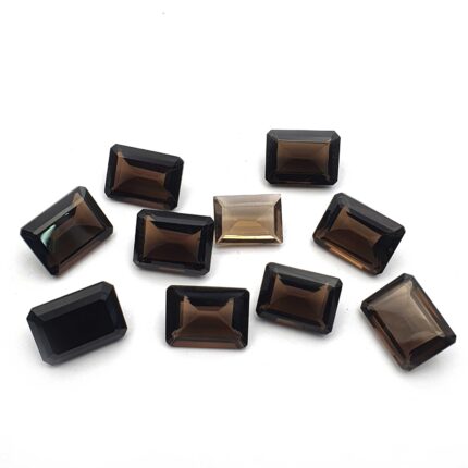 Natural Smoky Quartz Oval Cut Loose Stone Lot 15*20 MM 60 CT 3 Pcs