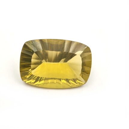 Natural Lemon Quartz Cushion Concave Cut Loose Stone Lot 20.5x30.5 MM 77 CT