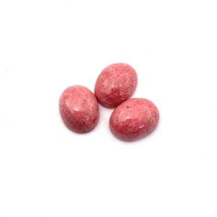 Natural Pink Opal Oval Cabochon Loose Gemstone Lot 3 Pcs 6x8 MM 4 CT
