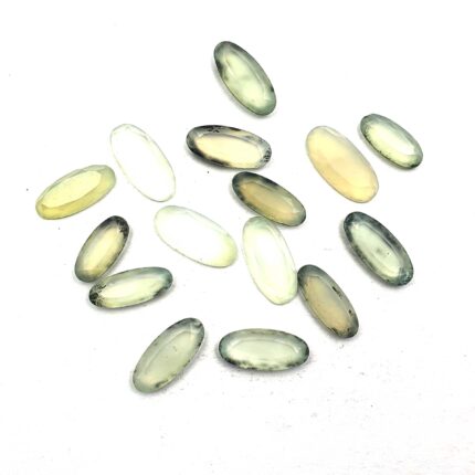 Natural Aqua Chalcedony Oval Cut Loose Gemstone 7x15-10x22 MM 27 Pcs 100 CT