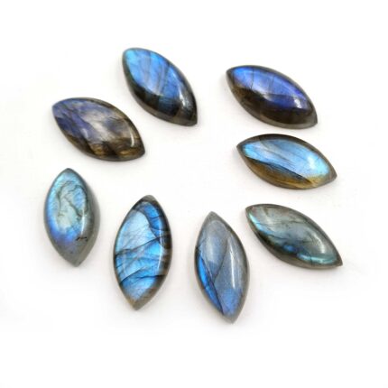 Natural Labradorite Marquise Cabochon Fire Gemstone 8 Pcs 11x21-13x24 MM 114 CT