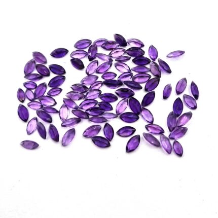 Natural African Amethyst Marquise Cut Loose Stone Lot 2.50*5-3*6MM 101CT  449Pcs