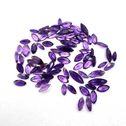 Natural African Amethyst Marquise Cut Loose Stone Lot 3.50*7-4*12MM 79CT  150 Pc