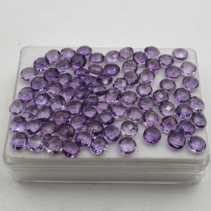 Natural Brazillian Amethyst pear  Cut Loose Stone Lot 28 Pcs 9*13 MM 103 CT