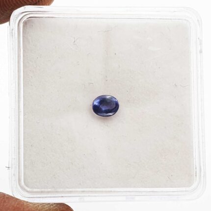 Natural Iolite Oval Cabochon Loose Gemstone 1 Pcs 4*5 MM .34 CT