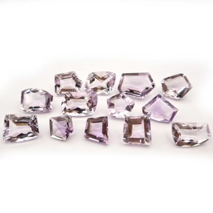 Natural Pink Amethyst Fancy Cut Loose Gemstone Lot 9 Pcs 11*16-18*23 MM 105 CT