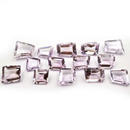 Natural Pink Amethyst Fancy Cut Loose Gemstone Lot 9 Pcs 11*12-18*19 MM 106 CT