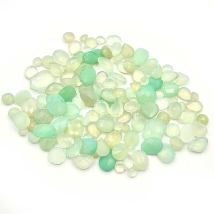 Natural Chalcedony Mix Cut Loose Gemstone 36 Pcs Lot 6-14 MM 100 CT