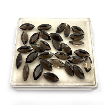 Natural Smoky Quartz Marquise Cut Loose Stone 6*12 MM 70 CT 46 Pcs