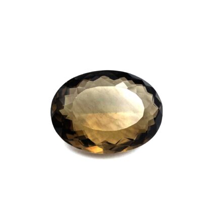 Natural Smoky Oval Cut Loose Stone 28*37 MM 107 CT 1 Pcs