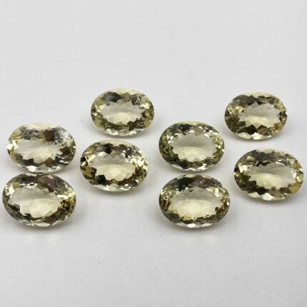 Natural Citrine Oval Cut Loose Gemstone Lot 2 Pcs 15*20 MM 31 CT