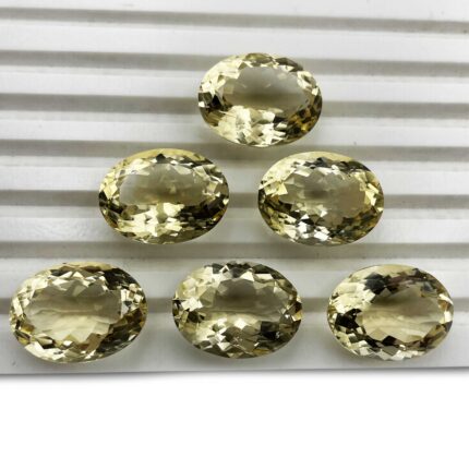 Natural Citrine Oval Cut Loose Gemstone Lot 3 Pcs 15*20 MM 52 CT