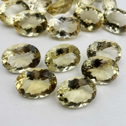 Natural Citrine Oval Cut Loose Gemstone Lot 5 Pcs 16*21 MM 100 CT