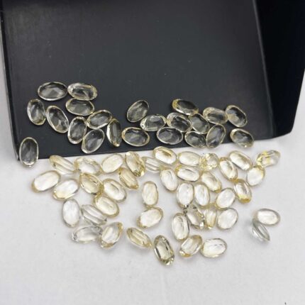 Natural Citrine Oval Cut Loose Gemstone Lot 391 Pcs 3*5 MM 88 CT