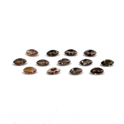 Natural Andalusite Marquise Cut Loose Gemstone Lot 13 Pcs 2.5*5 MM 1.90 CT