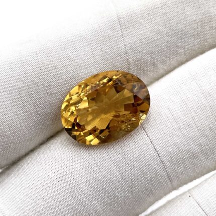 Natural Citrine Oval Cut Loose Gemstone Lot 12*16 MM 9 CT For Jewelry