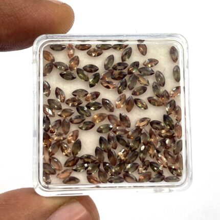 Natural Andalusite Marquise Cut Loose Gemstone Lot 116 Pcs 2*4 MM 9.85 CT