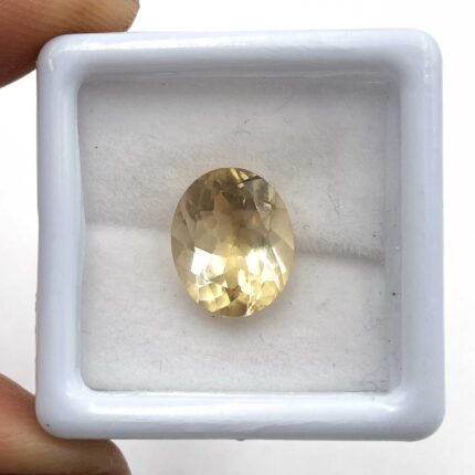 Natural Citrine Oval Cut Loose Gemstone Lot 9*11 MM 3.5 CT For Jewelry