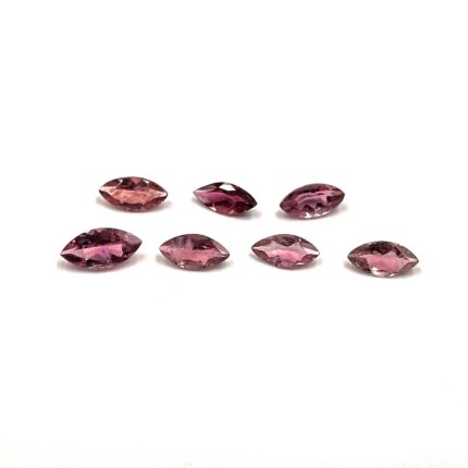 Natural Pink Tourmaline Marquise Cut Loose Gemstone Lot 7 Pcs 3*6 MM 1.55 CT