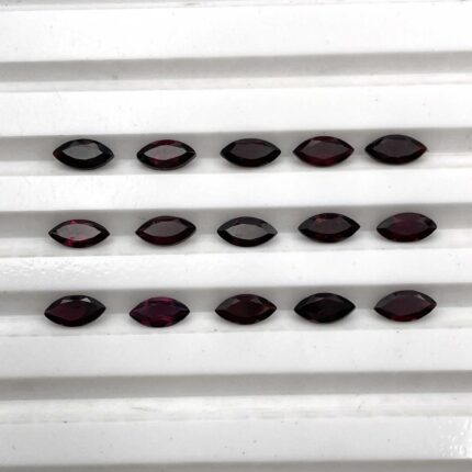 Natural Pyrope Garnet Marquise Cut Loose Gemstone Lot 125 Pcs 3*6 MM 36 CT