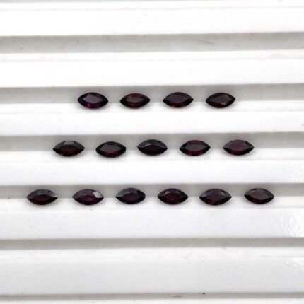 Natural Pyrope Garnet Marquise Cut Loose Gemstone Lot 149 Pcs 2.5*5 MM 25 CT