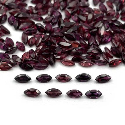 Natural Pyrope Garnet Marquise Cut Loose Gemstone Lot 113 Pcs 2.5*5 MM 20 CT