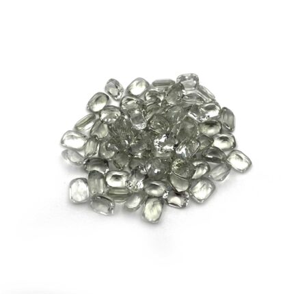 Natural Green Amethyst Cushion Cut Loose Gemstone Lot 78 Pcs 6*8 MM 101 CT