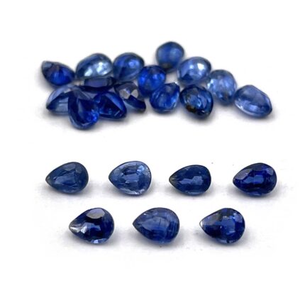 Natural Kyanite Pear Cut Loose Gemstone Lot 20 Pcs 3*4 MM 3.5 CT