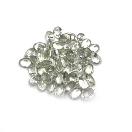Natural Green Amethyst Oval Cut Loose Gemstone Lot 146 Pcs 6*8 MM 162CT