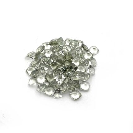 Natural Green Amethyst Cushion Cut Loose Gemstone Lot 64 Pcs 7 MM 101CT