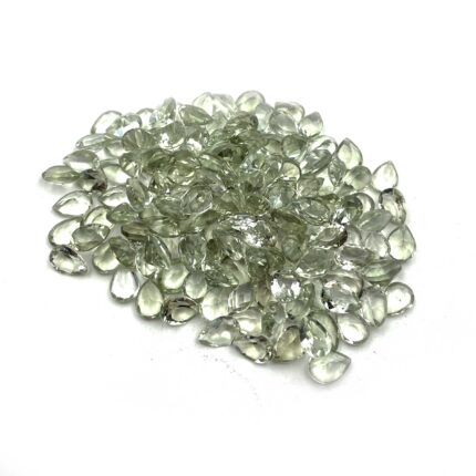 Natural Green Amethyst Pear Cut Loose Gemstone Lot 55 Pcs 7*10 MM 101CT