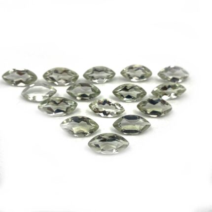 Natural Green Amethyst Marquise Cut Loose Gemstone Lot 37 Pcs 7x14 MM 101 CT