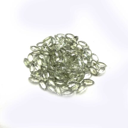 Natural Green Amethyst Marquise Cut Loose Gemstone Lot 116 Pcs 5*10 MM 106CT
