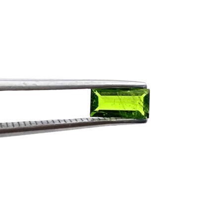 Natural Chrome Diopside Baguette Cut Loose Stone 1 Pcs 4*8 MM .69 CT