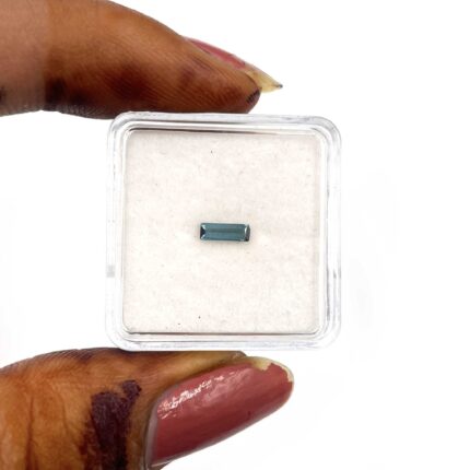 Natural London Blue Topaz Baguette Cut Loose Gemstone 2*6 MM 0.20 CT