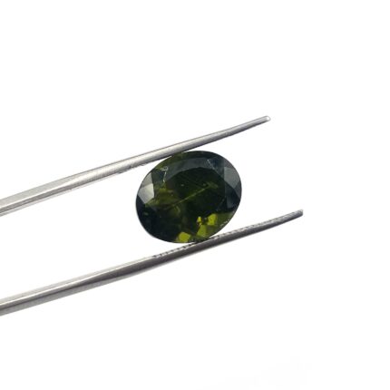 Natural Vesuvianite Oval Cut Loose Gemstone 11.5*14 MM 9.6 CT