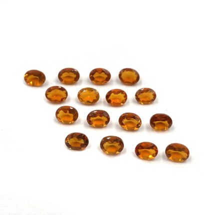 Natural Mexican Fire Opal Oval Cut Loose Gemstone Lot 26 Pcs 3*4 MM 3 CT