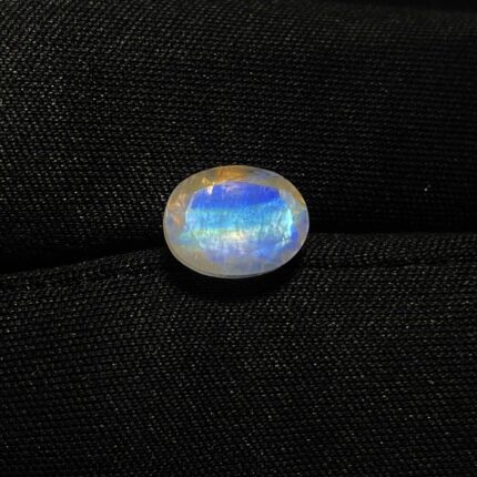 Natural Rainbow Moonstone Oval Cut Loose Gemstone Lot 7*9 MM 2 CT