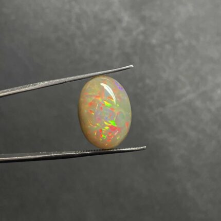 Natural Ethiopian Opal Oval Gemstone Cabochon 14.50*20 MM 9.2 CT