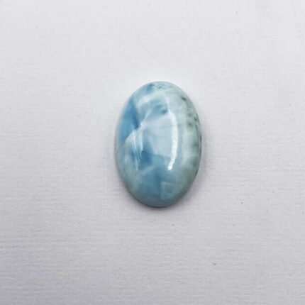 Natural Larimar Oval Cabochon Loose Gemstone 20*30 MM 38.56 CT