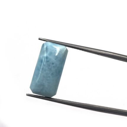 Natural Larimar Octagon Cabochon Loose Gemstone 12*20 MM 14 CT