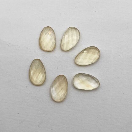 Natural Citrine Fancy Checker Cut Loose Gemstone Lot 6 Pcs 7*11 MM 12 CT