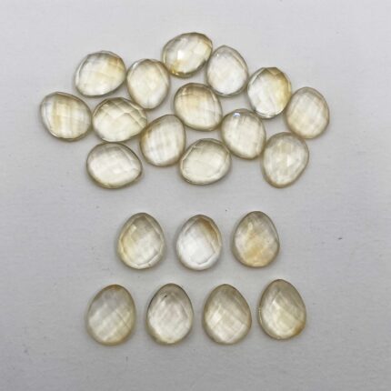 Natural Citrine Fancy Checker Cut Loose Gemstone Lot 21 Pcs 10*12 MM 90 CT
