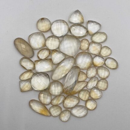 Natural Citrine Mix Checker Cut Loose Gemstone Lot 21 Pcs 6.5*12-10*25 MM 100 CT