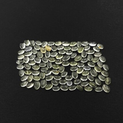 Natural Lemon Quartz Oval Cabochon Loose Gemstone Lot 210 Pcs 4*6 MM 100 CT