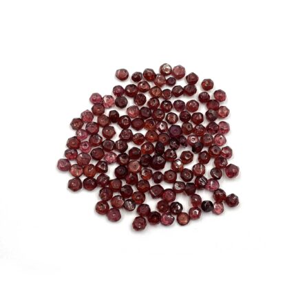 Natural Red Garnet Loose Beads Gemstone Lot 129 Pcs 3-4 MM 49 CT